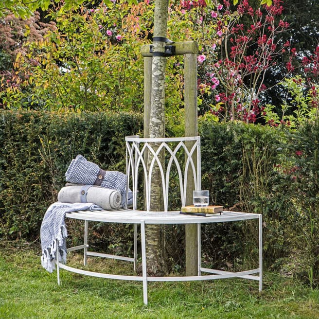 Gallery Living Collier Outdoor Tree Bench Seat, Gatehouse