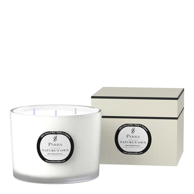 Parks London Mediterranean Spa Nature's Own 3-Wick Candle