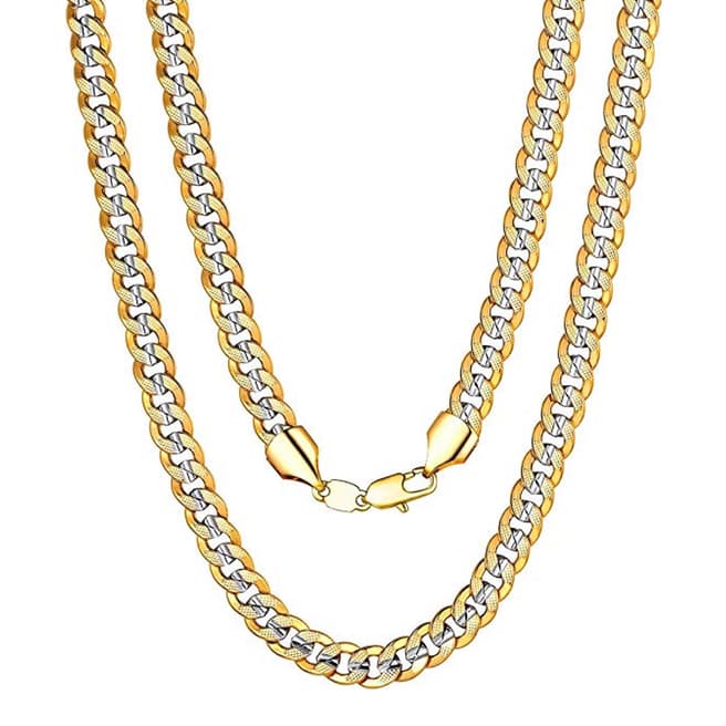 Stephen Oliver Gold/Silver Plated Chain Necklace
