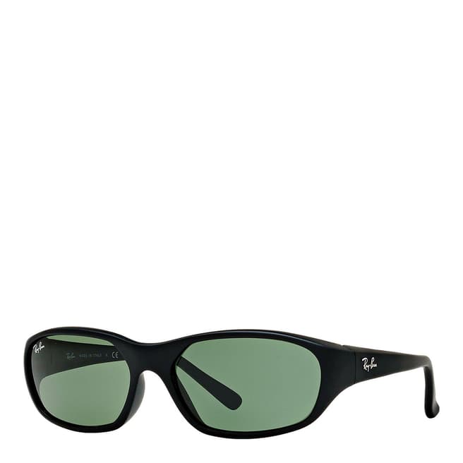 Ray-Ban Men's Black/Green Rayban Sunglasses 59mm