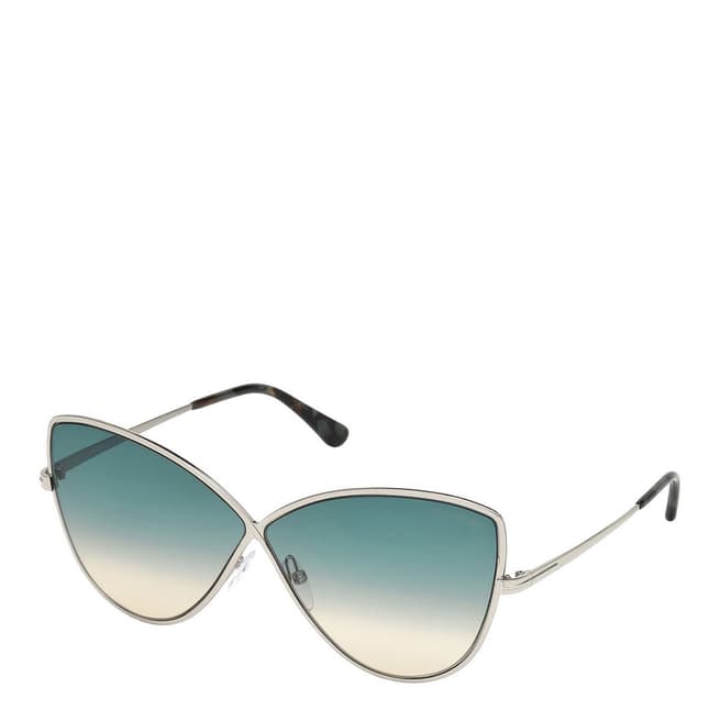 Tom Ford Women's Silver Tom Ford Sunglasses 65mm
