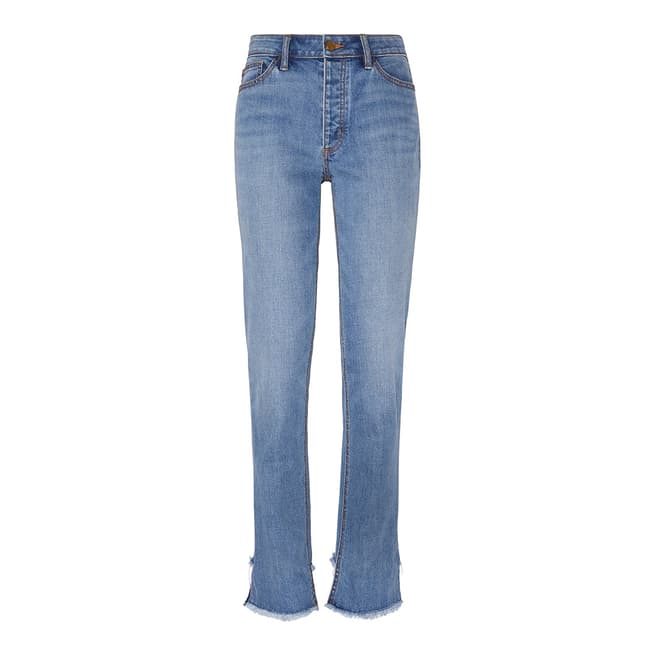 Tory Burch Blue Serena Straight Jeans