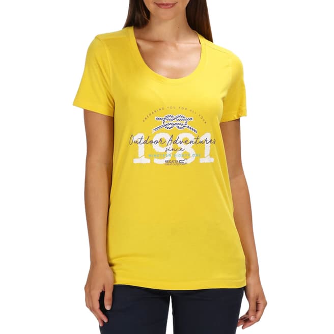 Regatta Yellow Filandra III T-Shirt