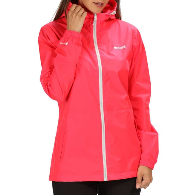 Regatta Pink Waterproof Lightweight Jacket