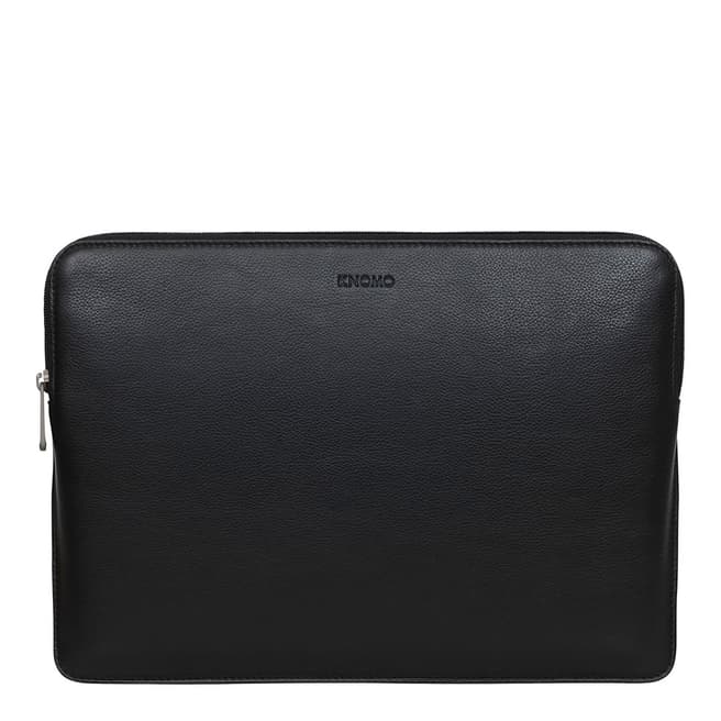 Knomo Black Barbican Laptop Sleeve 12 Inch