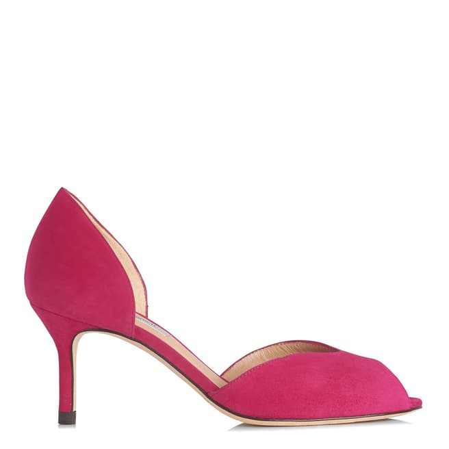 L K Bennett Power Pink Tatiana d'Orsay Heel