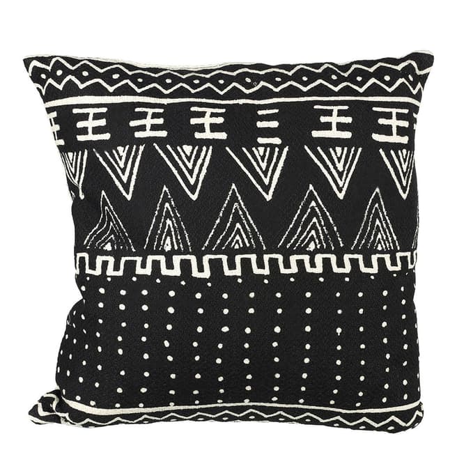 Parlane Black/White Aztec Cushion 45x45cm
