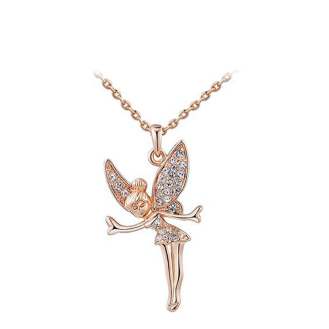 Ma Petite Amie Angel Wings Necklace with Swarovski Crystals
