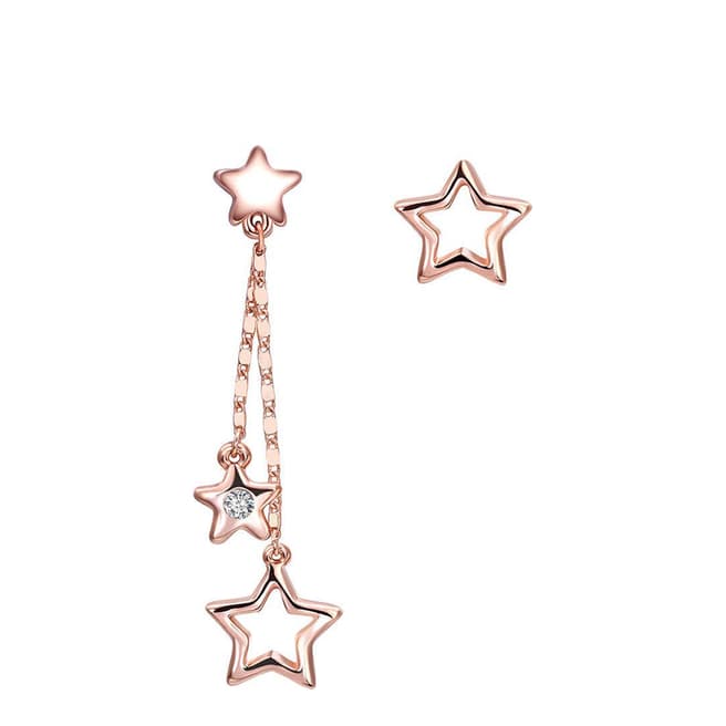 Ma Petite Amie Star Earrings with Swarovski Crystals