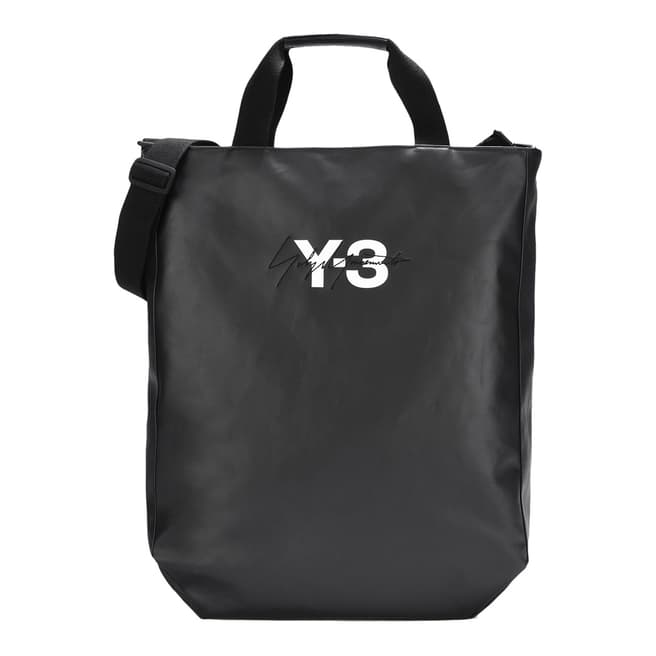 Y-3 Black Y-3 Logo Tote Bag