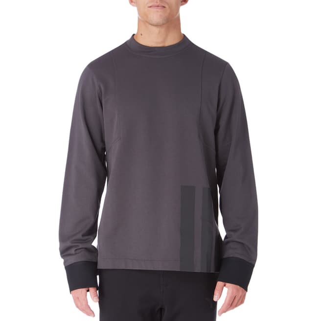 adidas Y-3 Black Multi Stripe Panel Sweater