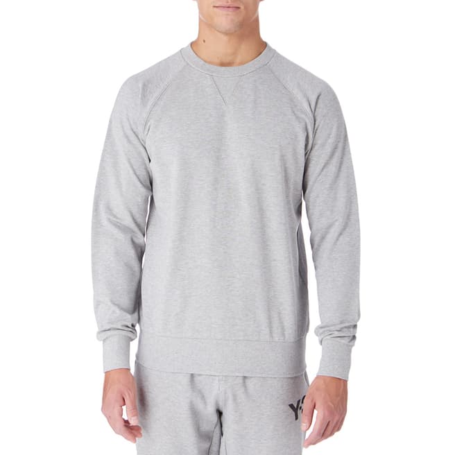 adidas Y-3 Grey Classic Crew Neck Sweatshirt