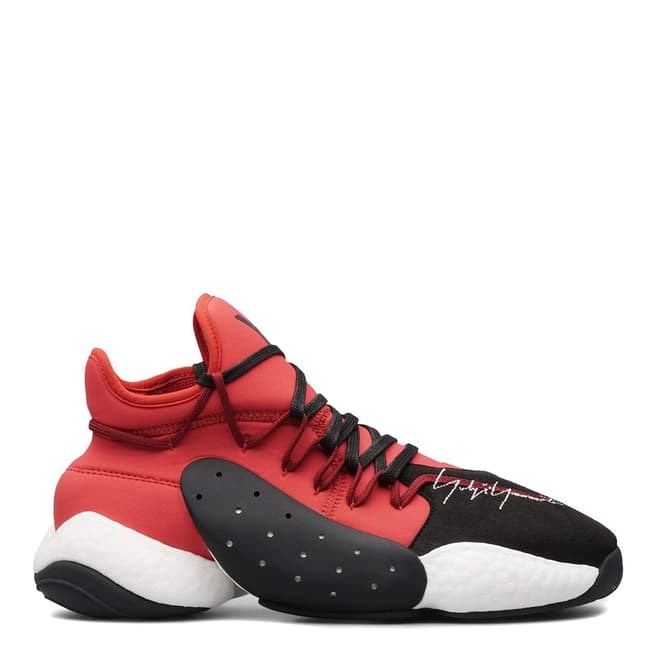 adidas Y-3 Red & Black Y-3 BYW Bball Sneaker