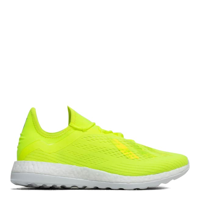 Adidas Neon Yellow X18+ TR Performance World Cup Sneaker