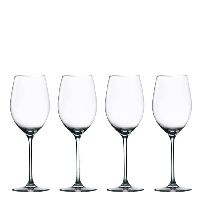 Waterford Set of 4 Moments White Wine Stem Glasses