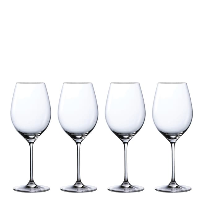 Waterford Set of 4 Moments Red Wine Stem Glasses