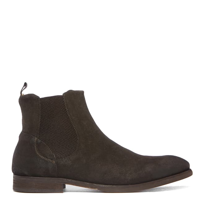 Hudson London Brown Suede Watchley Chelsea Boots
