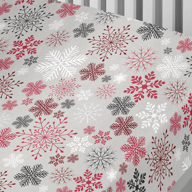 Fusion Garland Reindeer Single Fitted Sheet 