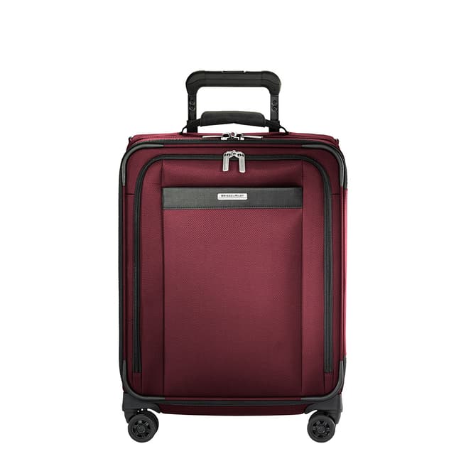 Briggs & Riley Merlot Wide Carry-On Expandable Spinner 53cm