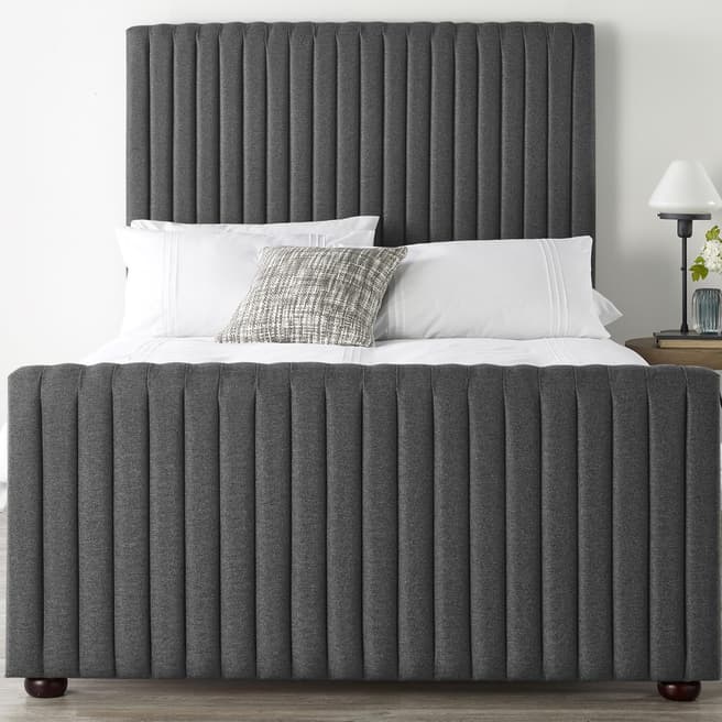 Catherine Lansfield Soho Bed Frame - Single (3') - Charcoal