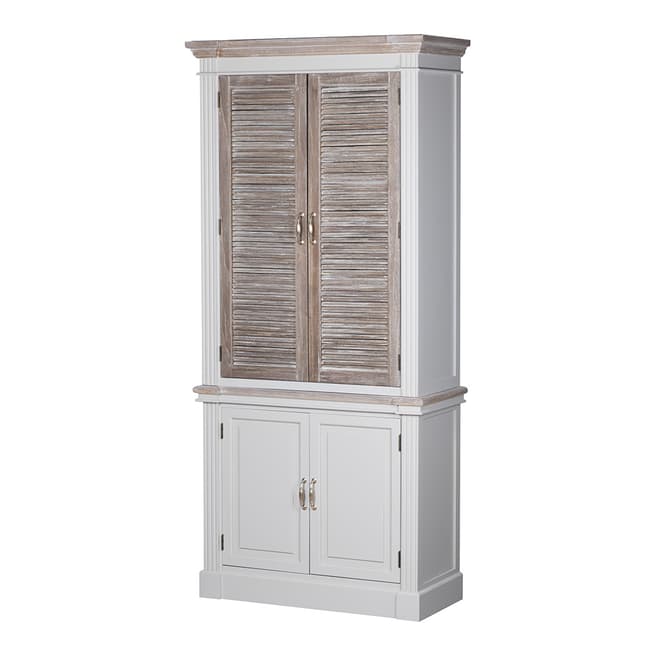 Hill Interiors The Liberty Collection Linen Cupboard With Louvered Doors