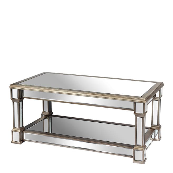 Hill Interiors The Belfry Collection Mirrored Display Coffee Table