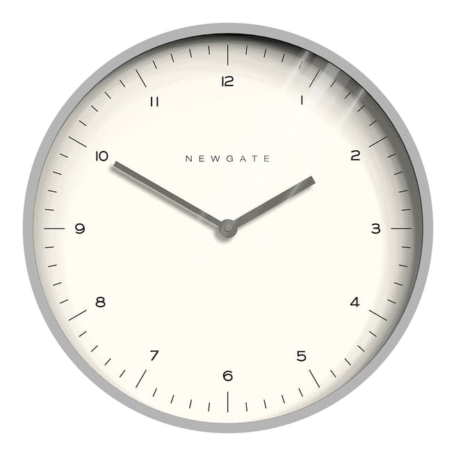 Newgate Clocks Overcoat Grey Mr Turner Clock