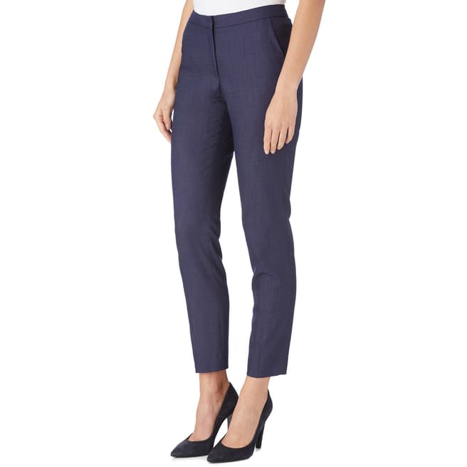 Reiss Navy Onix Tailored Trousers