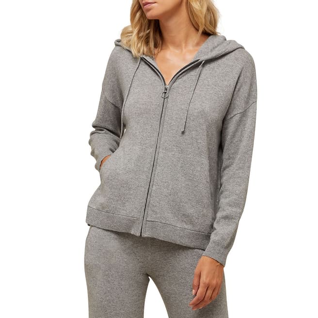 N°· Eleven Grey Cashmere Luxe Hoody