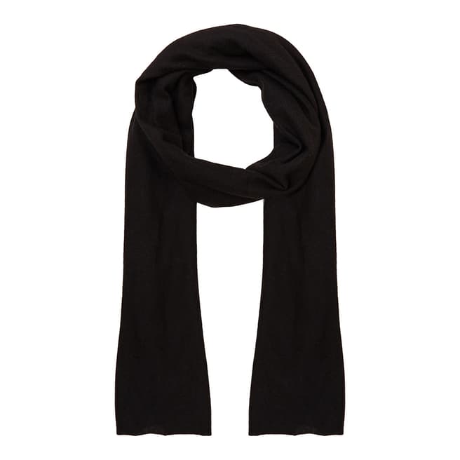 N°· Eleven Black Cashmere Luxe Scarf