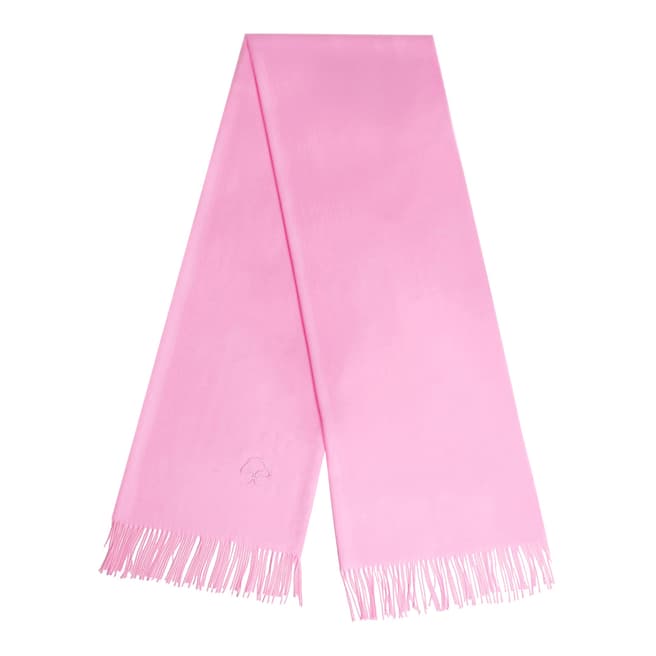 JayLey Collection Carnation Pink Cashmere Silk Blend Scarf