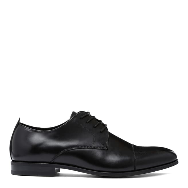 Aldo Black Leather Uneriwien Formal Shoe