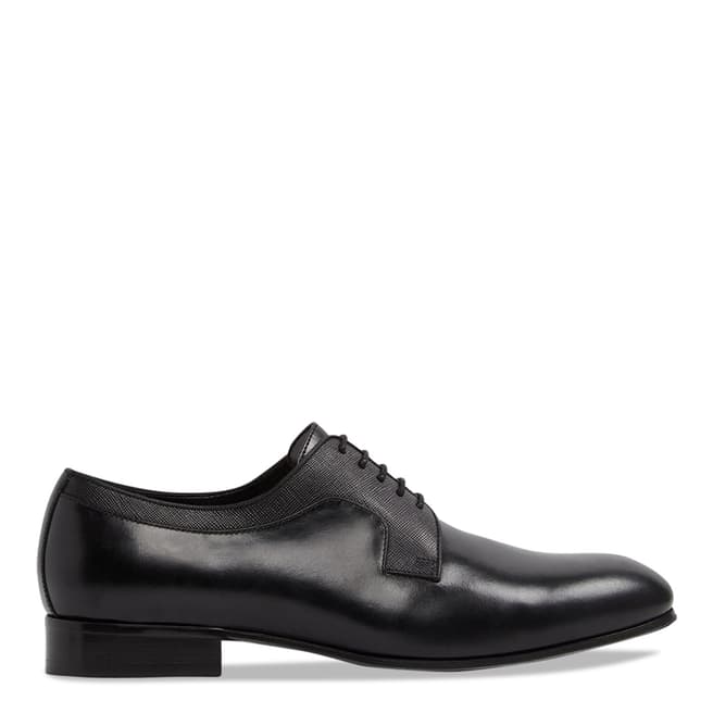 Aldo Black Leather Aloalian Formal Shoes