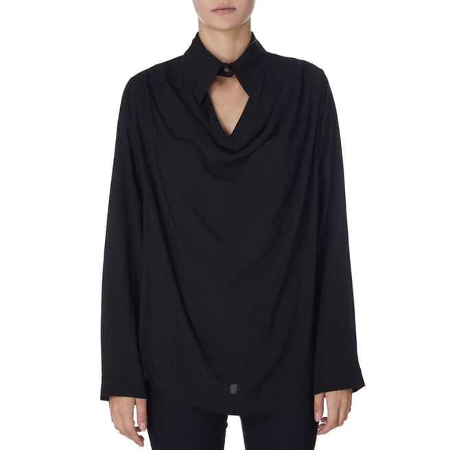 Vivienne Westwood Black Long Sleeved Tondo Shirt