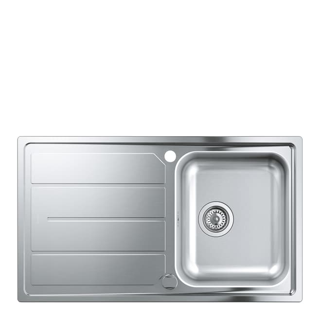 GROHE K500 Stainless Steel 1 Bowl Kitchen Sink with Drainer