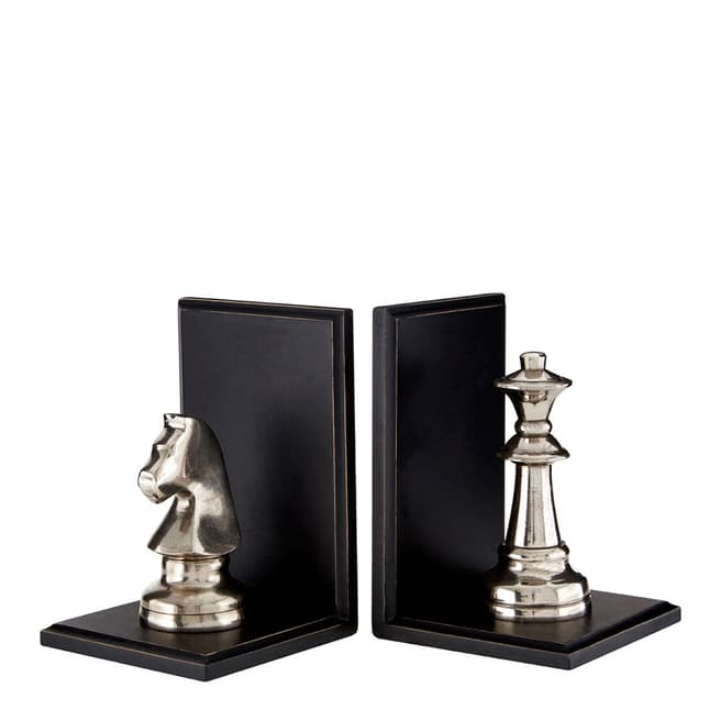 Fifty Five South Kensington Townhouse Small Chess Bookends - Set of 2