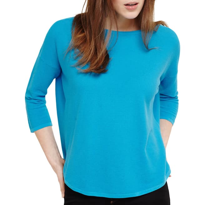 Phase Eight Turquoise Megg Lightweight Jumper