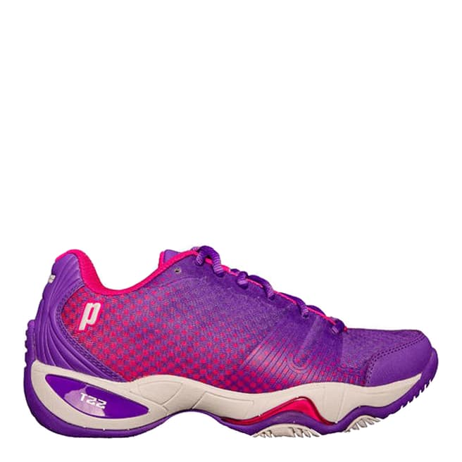 Prince Women's Purple/Pink T22 Lite Tennis Shoes