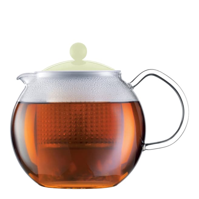 Bodum Pistachio Tea Press Teapot with Lid and Filter, 1L