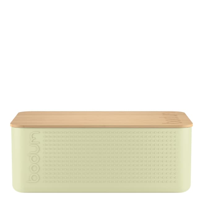 Bodum Pistachio Large Bread Box With Bamboo Lid