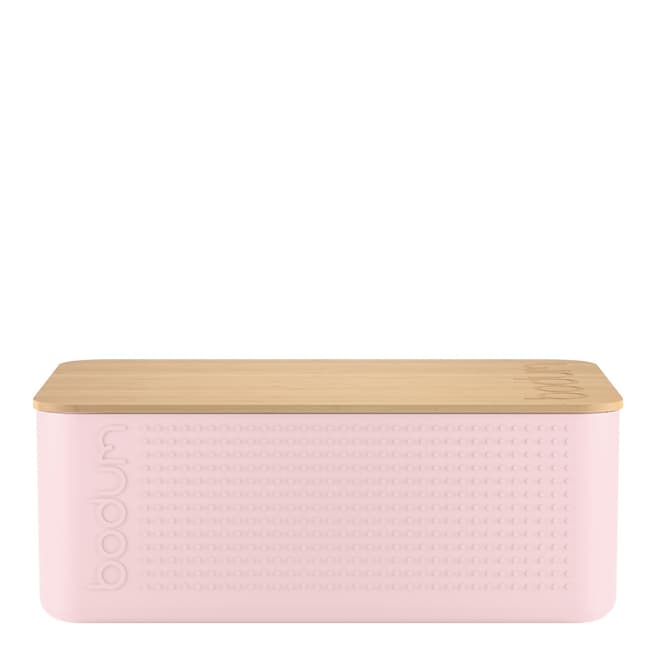 Bodum Strawberry Large Bread Box With Bamboo Lid
