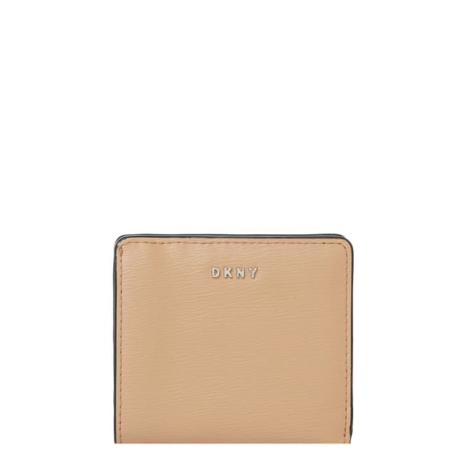 DKNY Beige Bryant Bi Fold Small Wallet