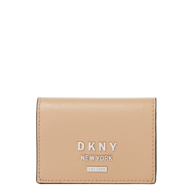DKNY Beige Whitney Accordion Card Holder