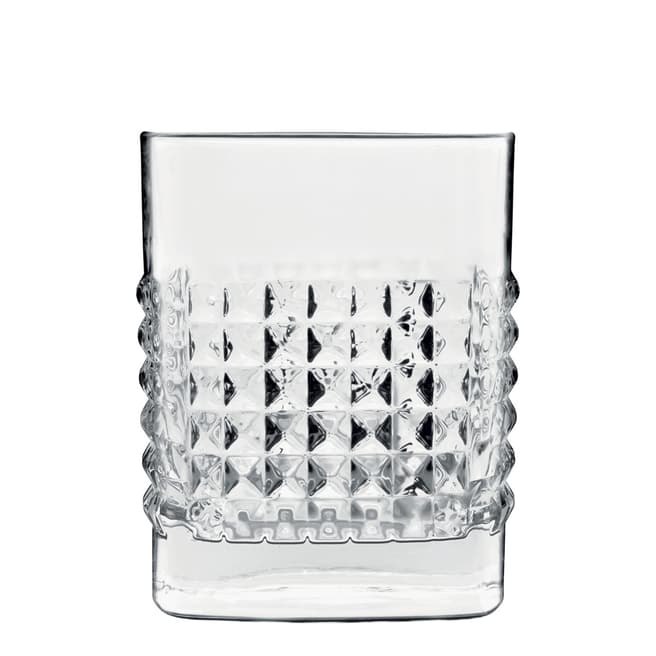 Luigi Bormioli Set of 4 Elixir Whiskey Glasses, 380ml