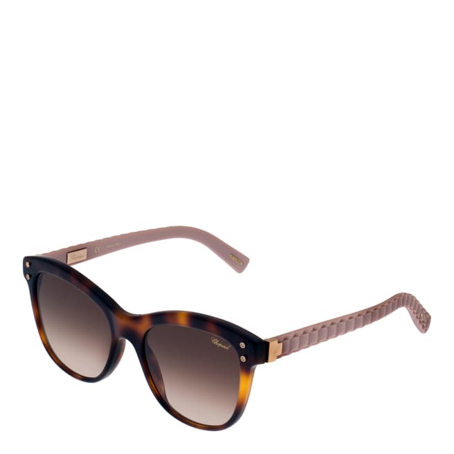 Chopard Women's Brown/Pink Chopard Square Sunglasses 53mm