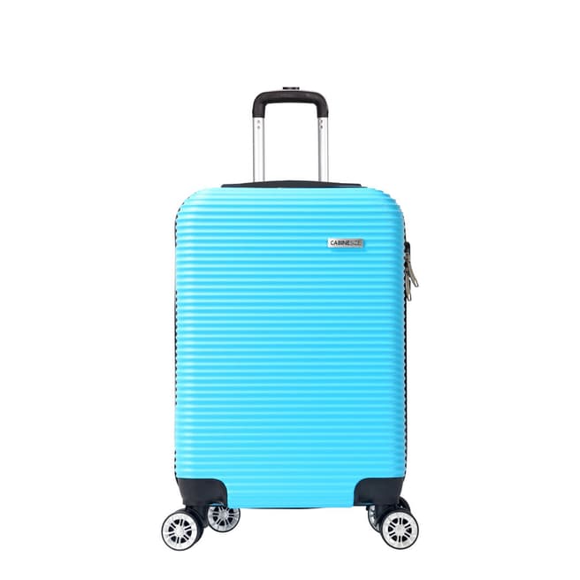 Cabine Size Turquoise 8 Wheel Levin Suitcase 52cm