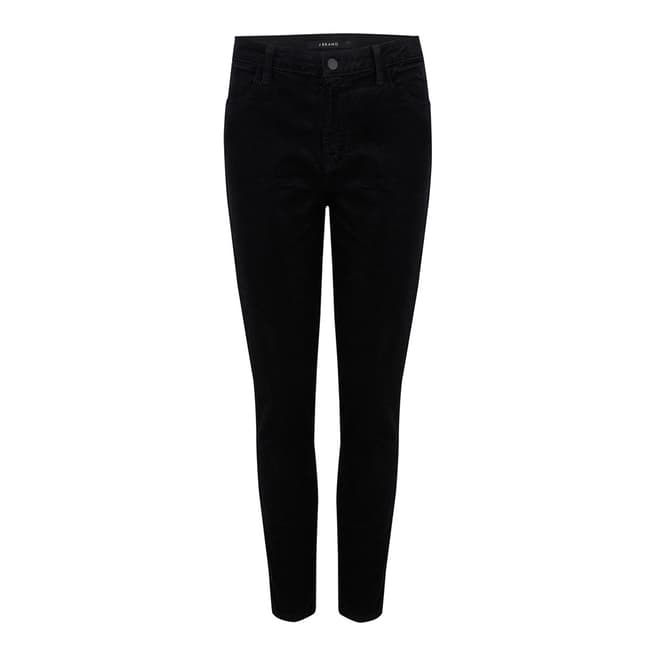 J Brand Black Alana Skinny Stretch Crop Jeans