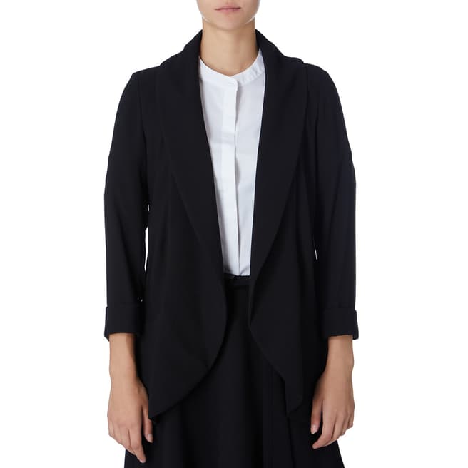 DKNY Black 3/4 Sleeved Jacket