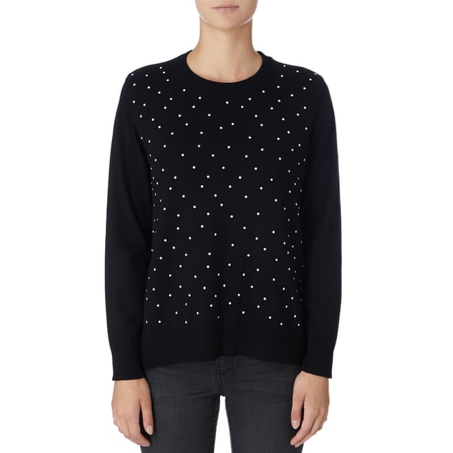 DKNY Black Long Sleeve Sweatshirt 
