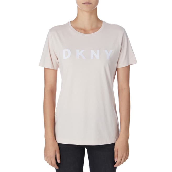 DKNY Pink Short Sleeve Logo Tee